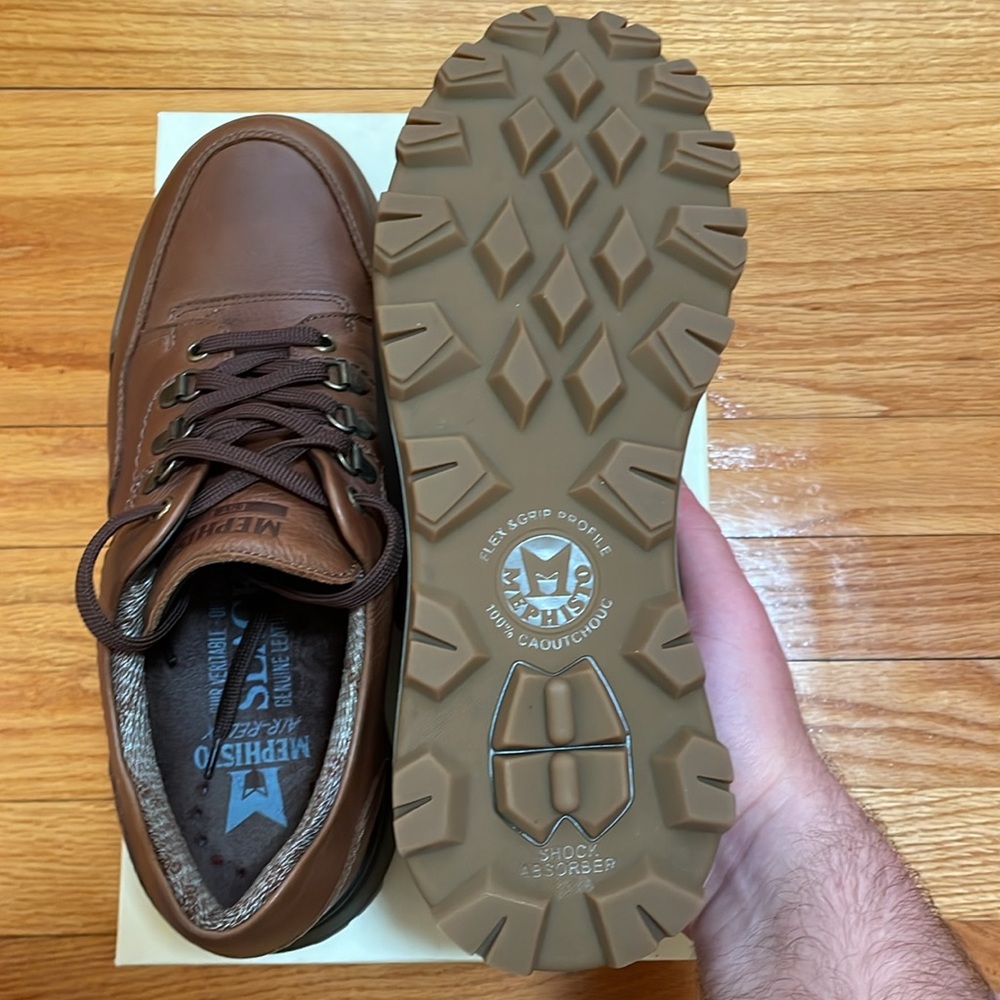 MEMPHISTO Shoes Air Relax Gore-Tex Slacker Mens Shoes Size 8.5 Leather - Picture 8 of 14